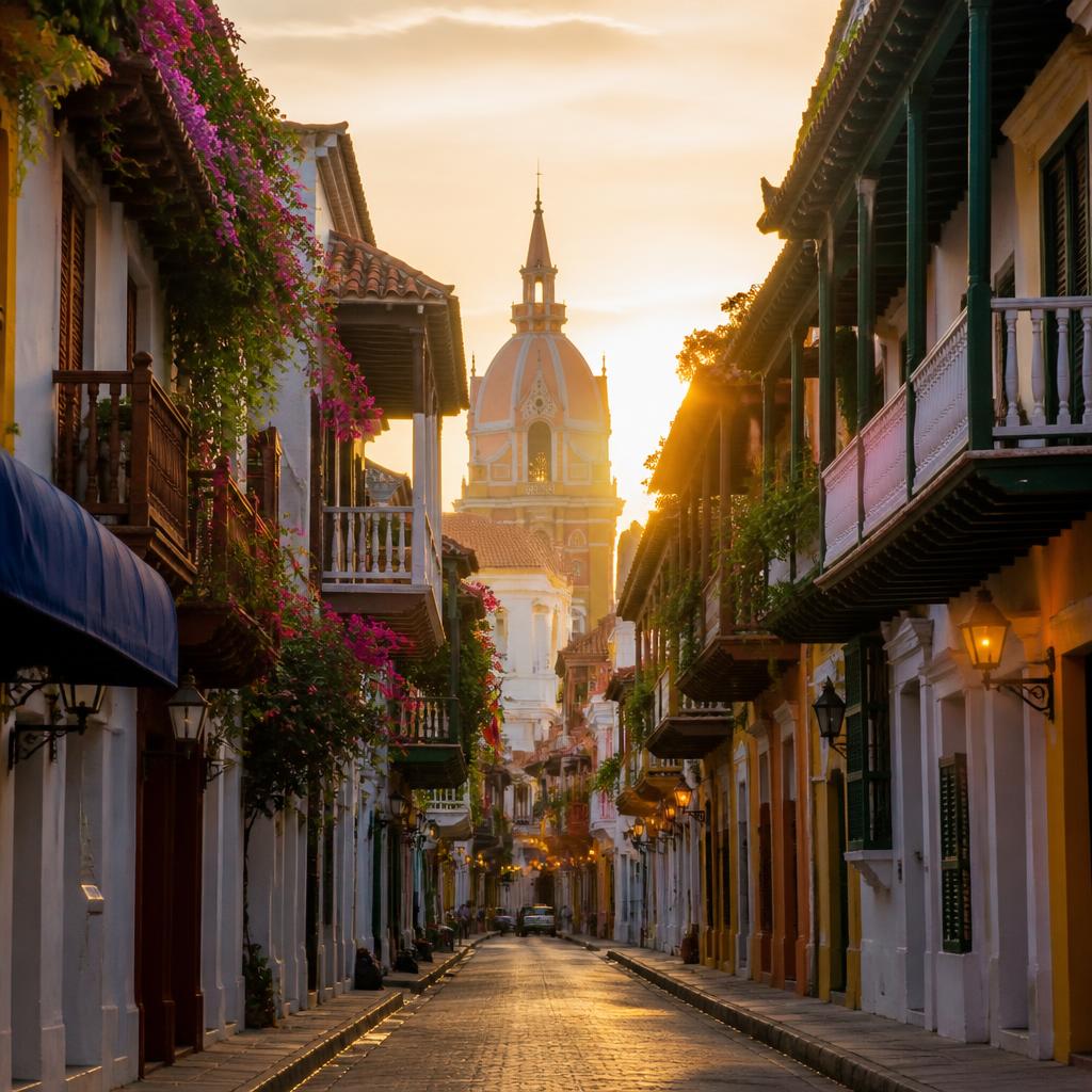 Paisaje turístico de Colombia